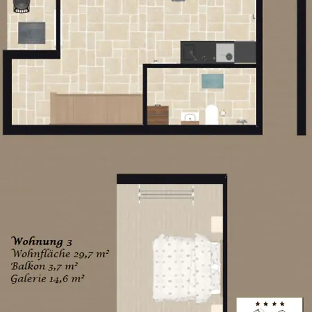 Апартаменты Landhof Schuhbeck